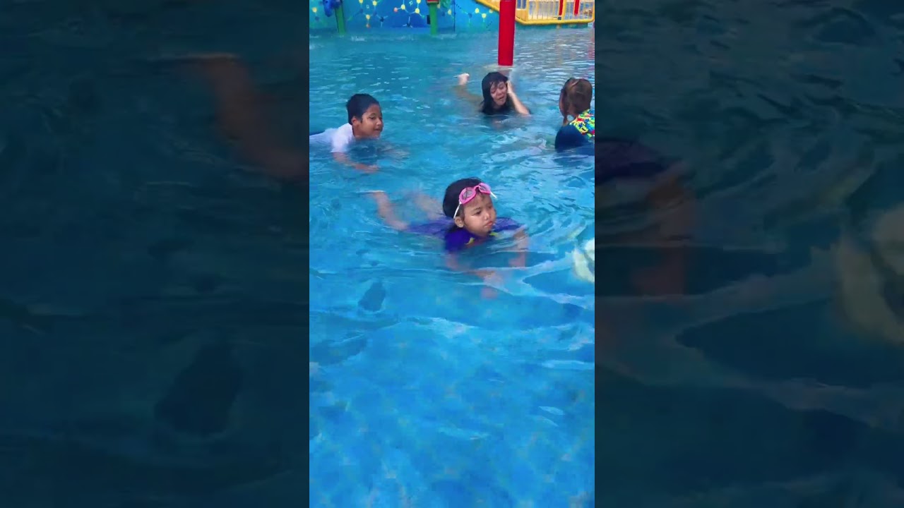 Kalo udah renang Ga mau berenti