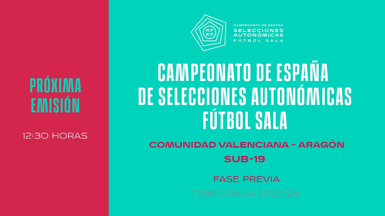 🚨En Directo🚨SUB 19 C. Valenciana - Aragón 29/12/2023 I 🔴RFEF