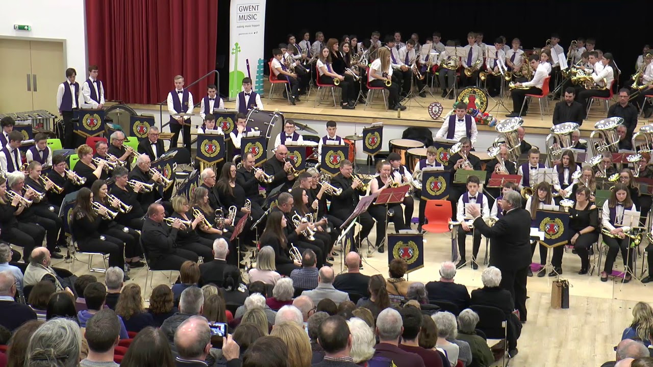 Procession to the Minster - Gwent Massed Brass Bands, 60th Anniversary Concert 2020