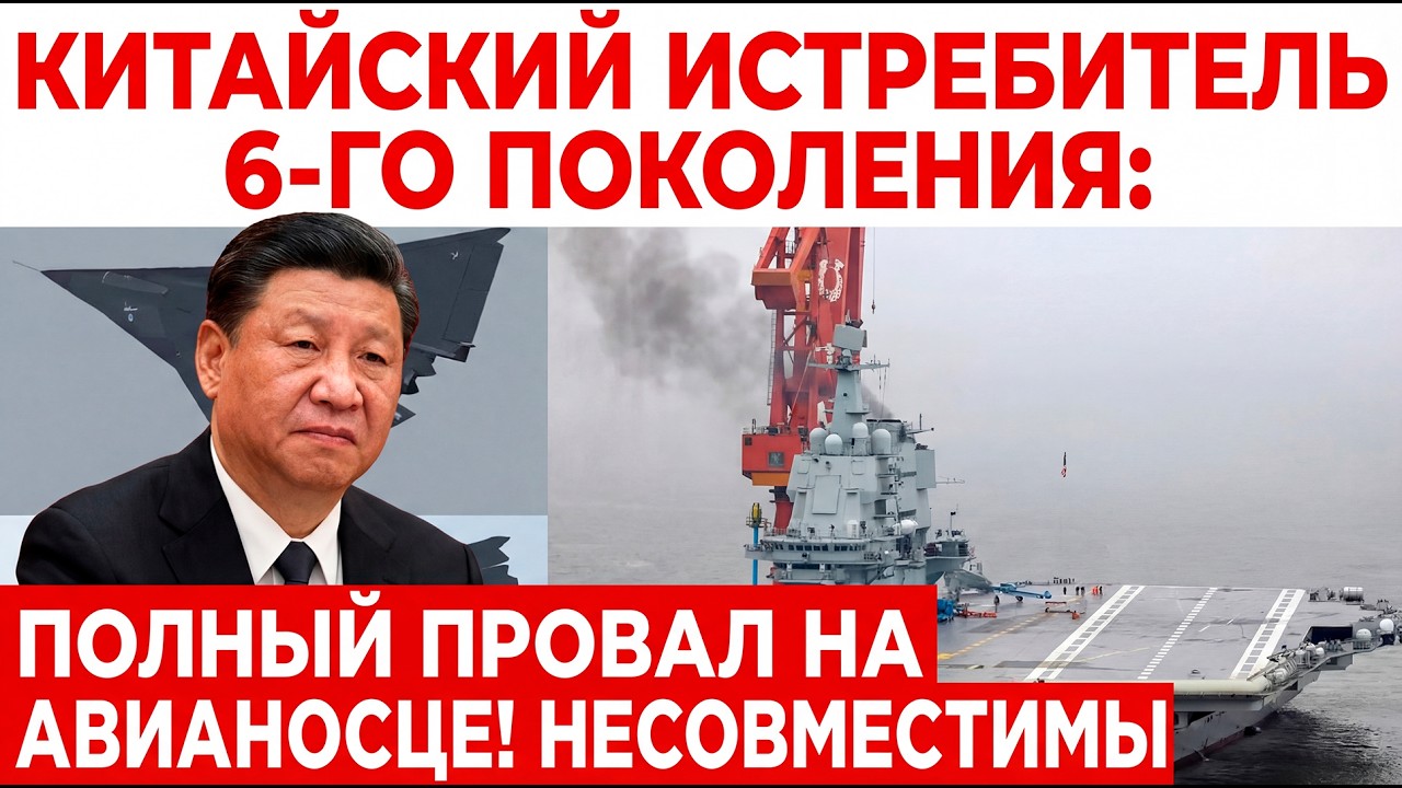 Крах мифа о непобедимости: Почему 40-тонный монстр Китая НЕ СМОЖЕТ взлететь до 2035 года!