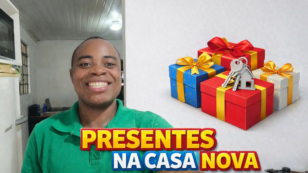 ABRINDO PRESENTES NA MINHA CASA NOVA  NO BRASIL 🇧🇷 TIVE QUE MUDAR DE CASA 