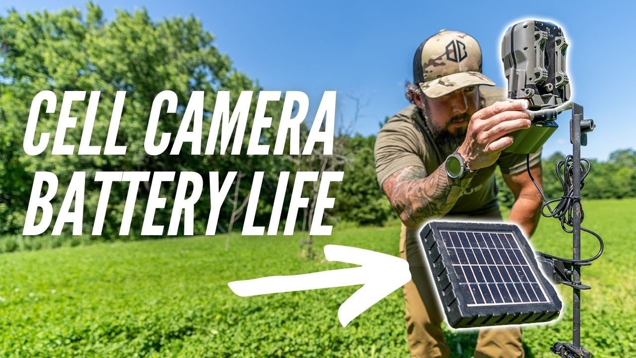 Cell Camera Battery Life of The Exodus Render & Using The SP18 Solar Panel