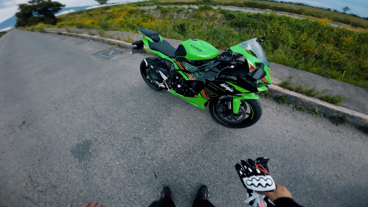 NUEVO ESCAPE en la ZX6R…