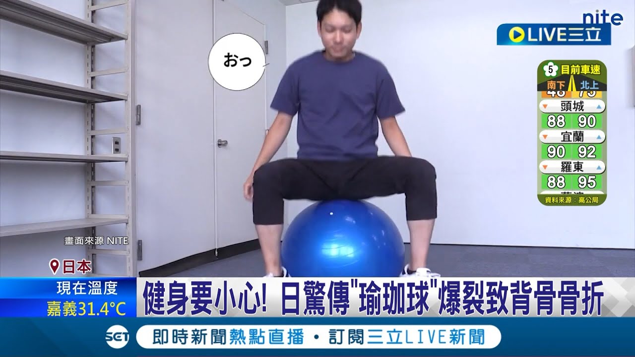 瑜珈球=不定時炸彈? 健身小心