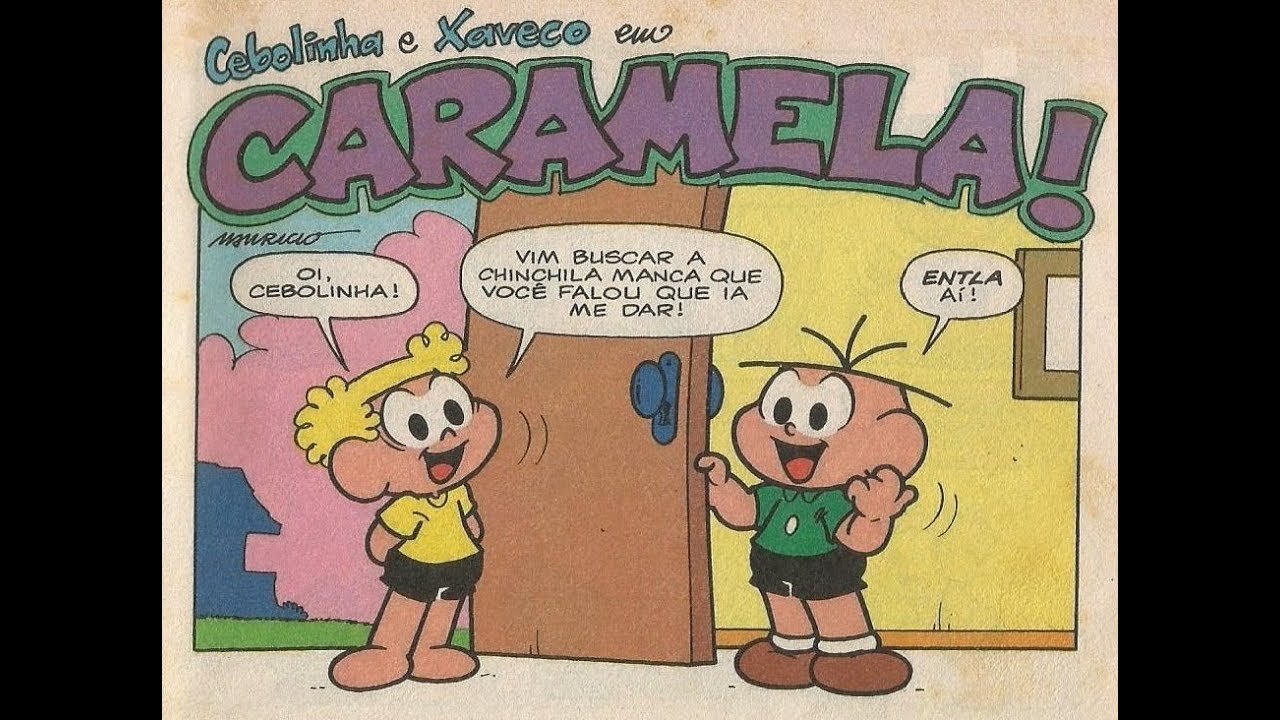Cebolinha e Xaveco - Caramela! | Quadrinhos Turma da Mônica