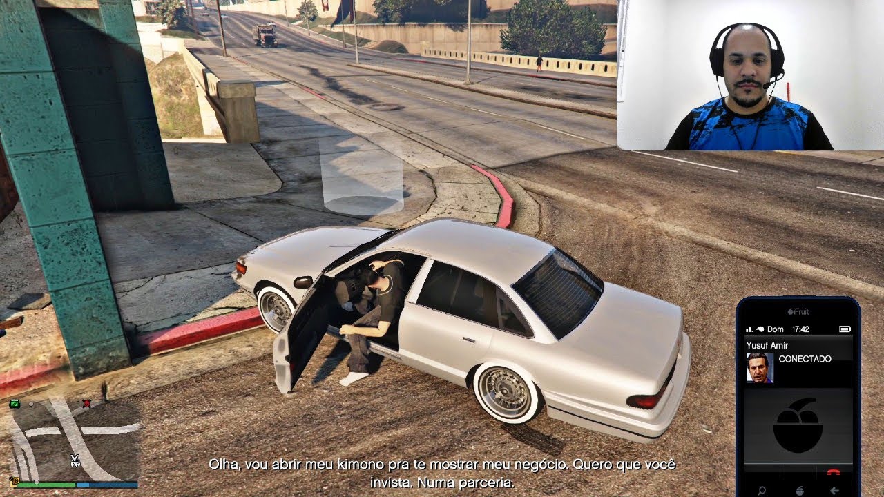 GTA V ONLINE - FAZENDO MISSÃO E FUGINDO DOS INIMIGOS !!