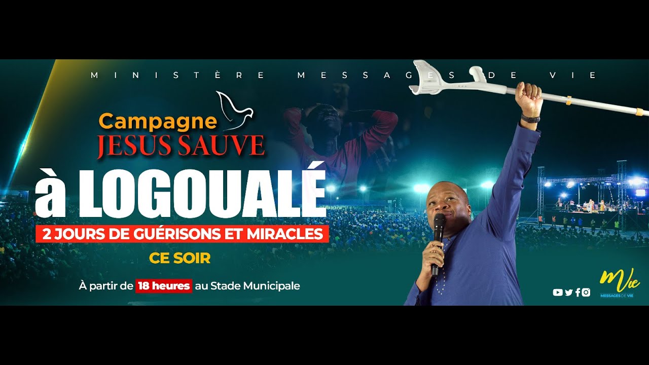 CAMPAGNE JÉSUS SAUVE À LOGOUALÉ | JOUR 1 | Pst Mohammed SANOGO 18-06-2024