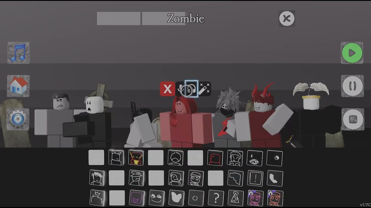 Trying to make some beats in sprunki ripoff |Incredible Blox