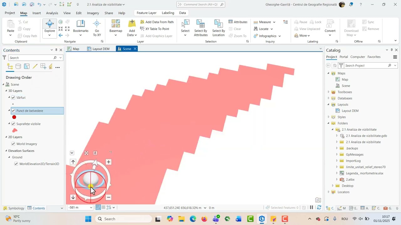 🗺️ 2.64 ArcGIS Pro | Inserting Local Scene - 3D Terrain