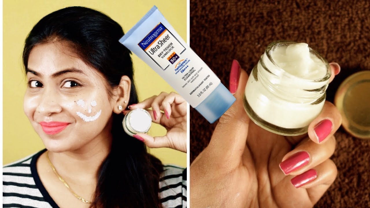 How to make sunscreen at home for all skin types with zinc oxide