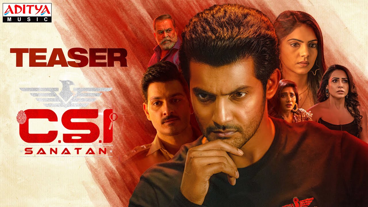 CSI Sanatan - Teaser | Aadi | Misha Narang | Nandini Rai | Ali Reza | Chaganti Productions