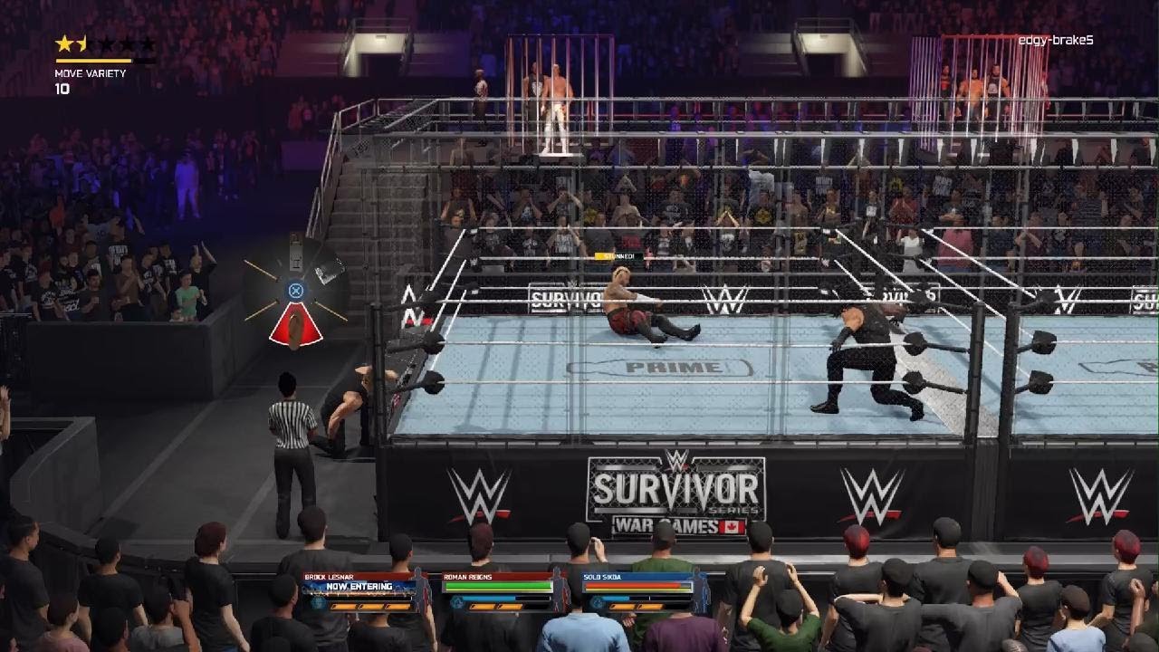 WWE 2K25_cody and the shield vs the new bloodline