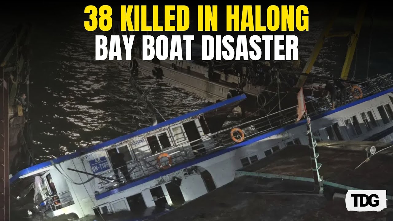 Halong Bay Tragedy: 38 Dead After Boat Capsizes Amid Typhoon Wipha&rsquo;s Approach  | Vietnam
