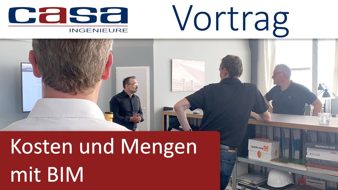 Kosten und Mengen mit BIM  Teil 2. - Wie so sollte ein BIM Modell grundsätzlich aufgebaut sein.