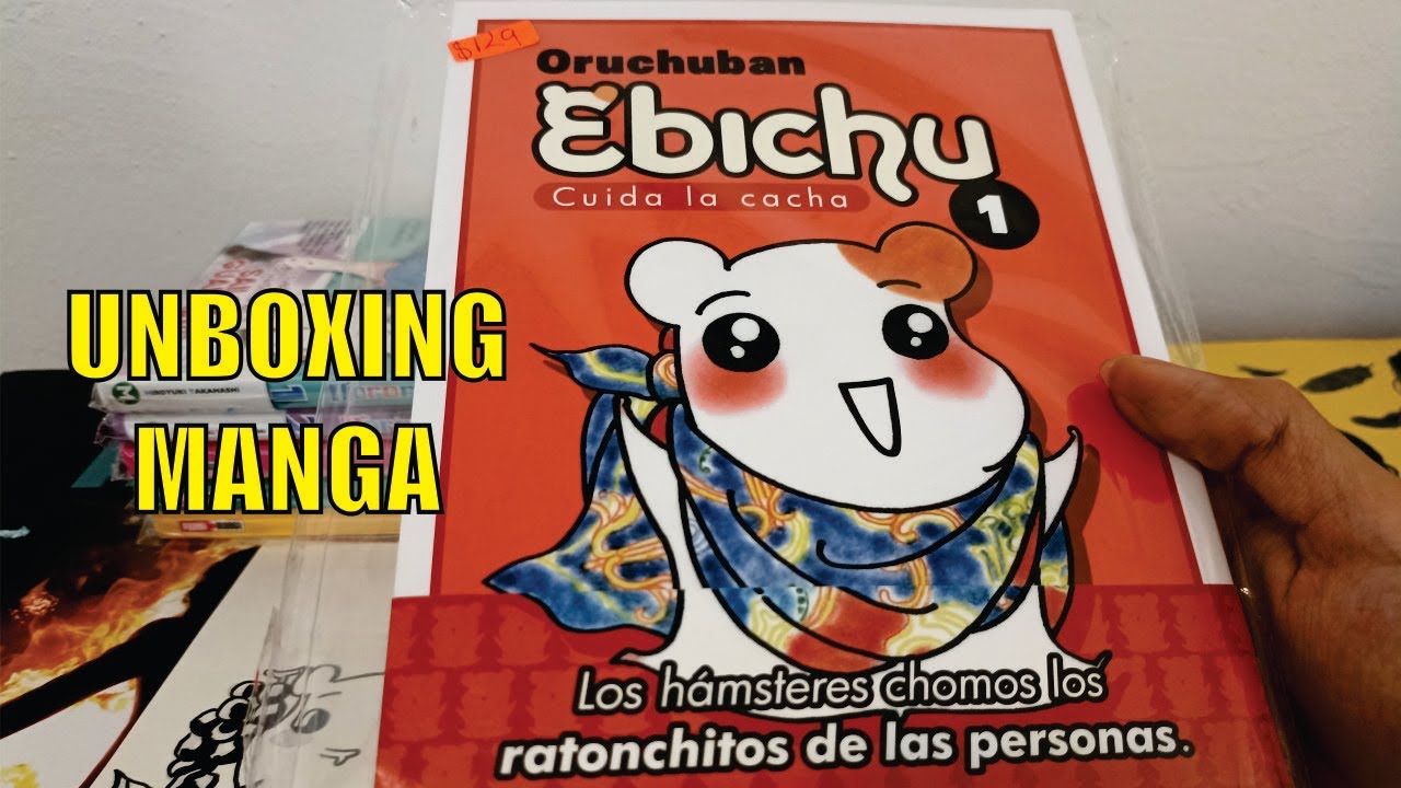 ORUCHUBAN EBICHU tomo 1 UNBOXING / Mangaline ediciones México #mangaline  #mangalinemx