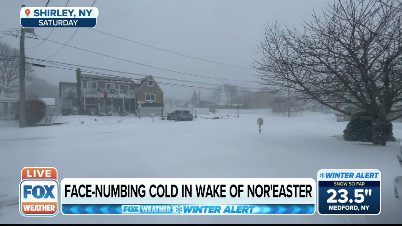 Islip, Long Island breaks Snow Record