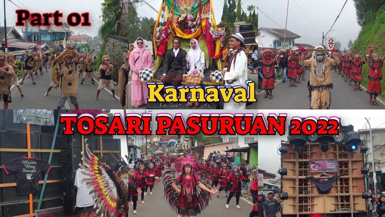 Aksi Bateng Kalap Bikin Penonton Kalang Kabut || Karnaval Tosari Pasuruan Hari ini 2022 [ Part 01 ]