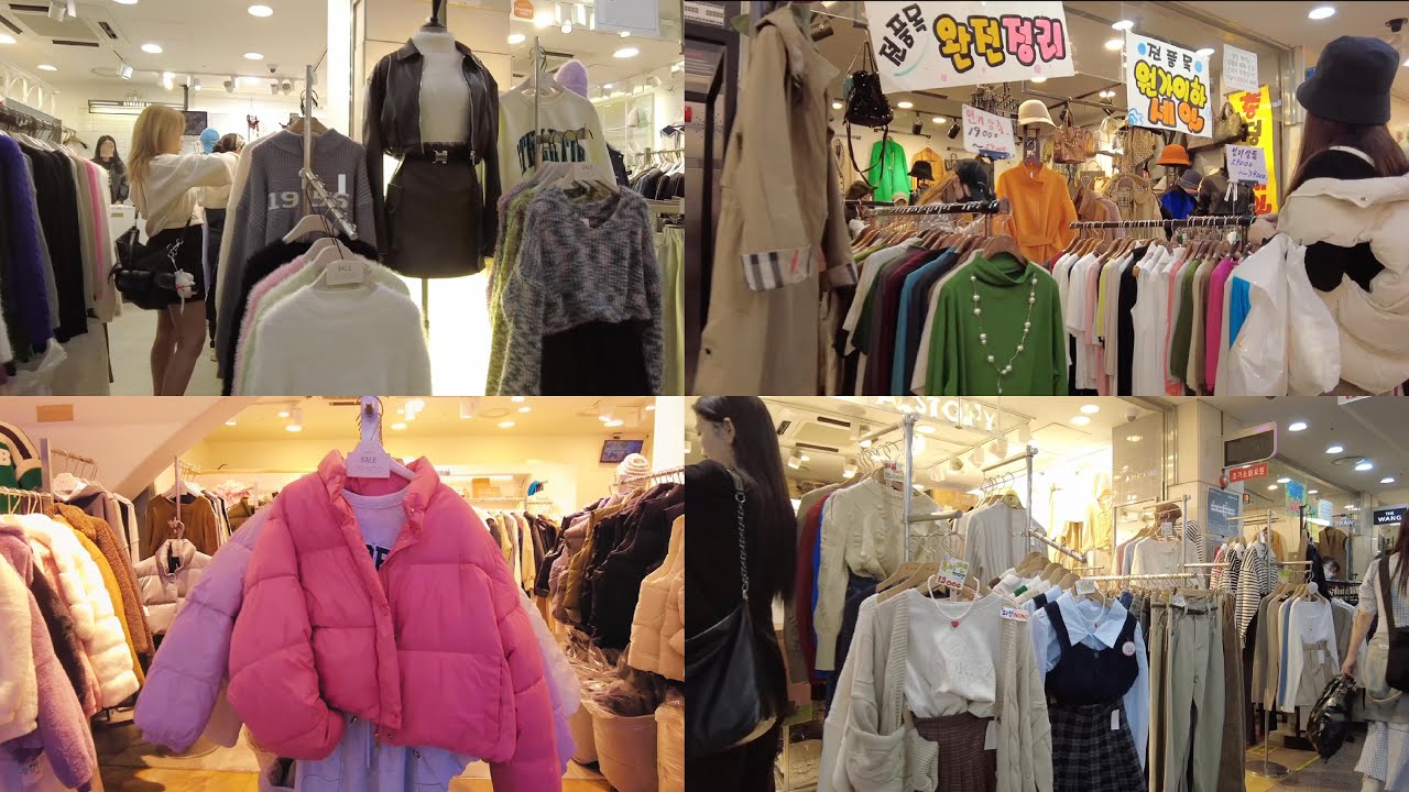 Shopping in Korea | GOTO MALL Shopping in Gangnam | Korean Winter Fashion | Aesthetic Fall outfits