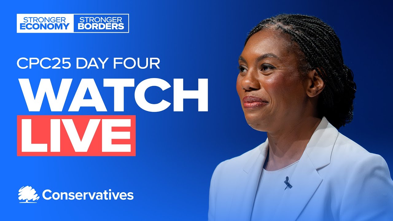 LIVE: Kemi Badenoch's Keynote Speech at Conservative Party Conference 2025