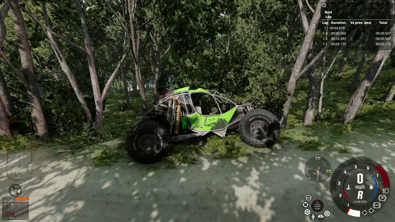BeamNG drive [Gravel Hillclimb 2, Rock Crawler] Rage quit!