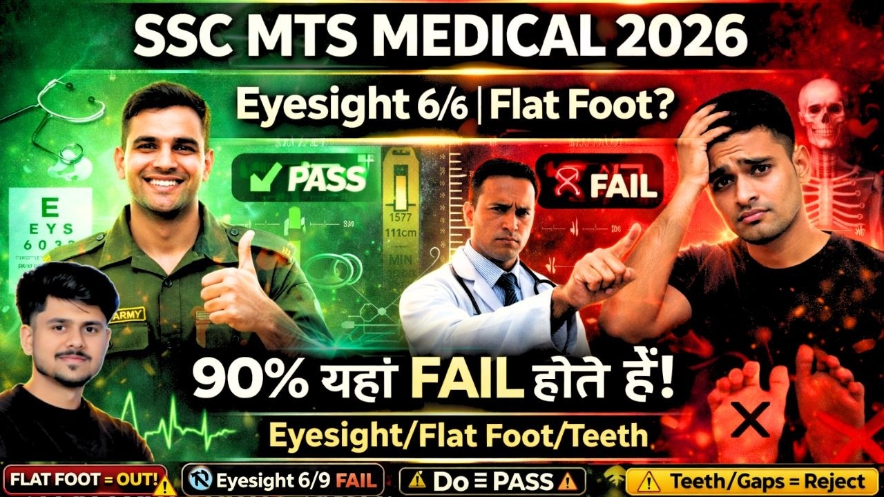 SSC MTS NEW VACANCY 2026 | SSC MTS Medical Test | SSC MTS Exam Date, Syllabus, Cut Off, Result, PET