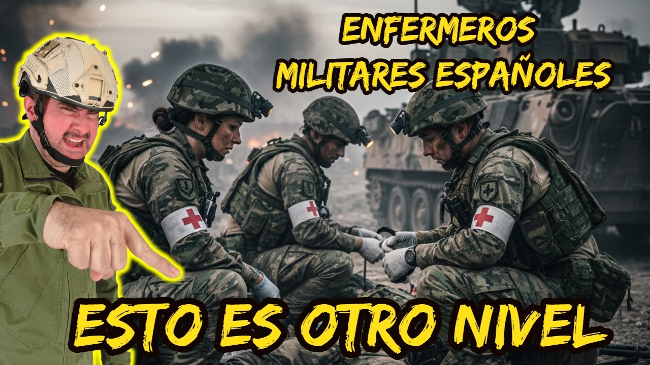 💥 MEDICINA DE GUERRA REAL | Así entrenan los soldados españoles