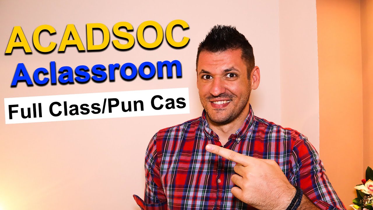 Acadsoc Aclassroom Class Tutorial / Acadsoc Aclassroom Cas Tutorial