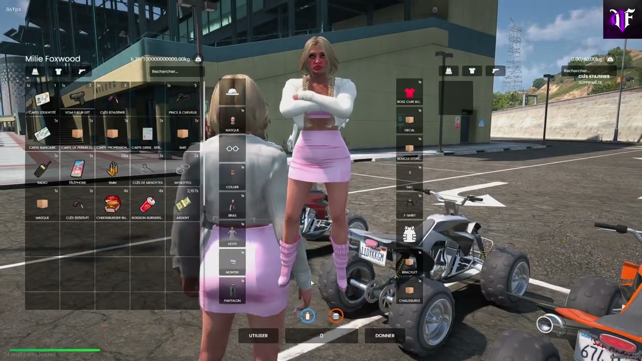 [NoFaceWL] #19 Milie Foxwood Flic on top ou presque  !