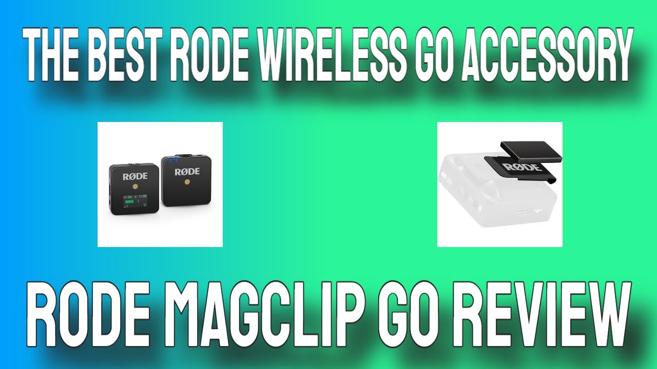 rode wireless go accessories - rode magclip