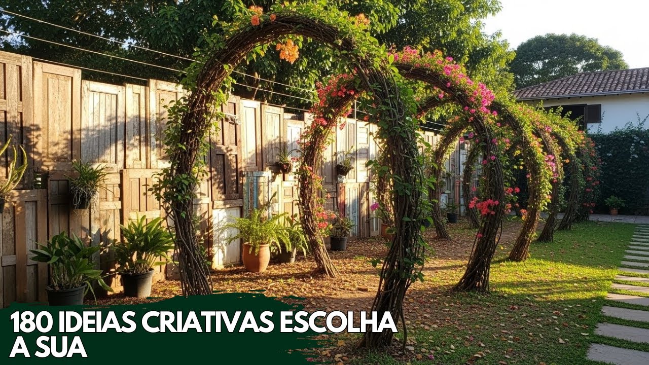 180 IDEIAS DE DECORAÇÃO PARA QUINTAIS COM GALHOS SECOS, ARAME E MUITA CRIATIVIDADE