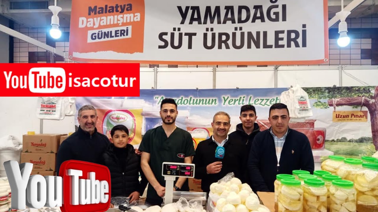 🟠Yamadağ Tereyağları 🟠Yamadağı S&uuml;t &Uuml;r&uuml;nleri ✅Yamadağ Gıda 🟠Malatya Dayanışma G&uuml;nleri Ankara