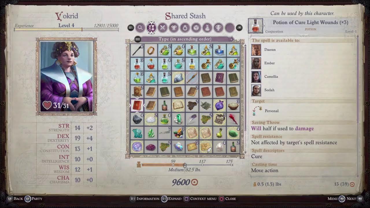 pathfinder wotr, lv 3 rogue/archer