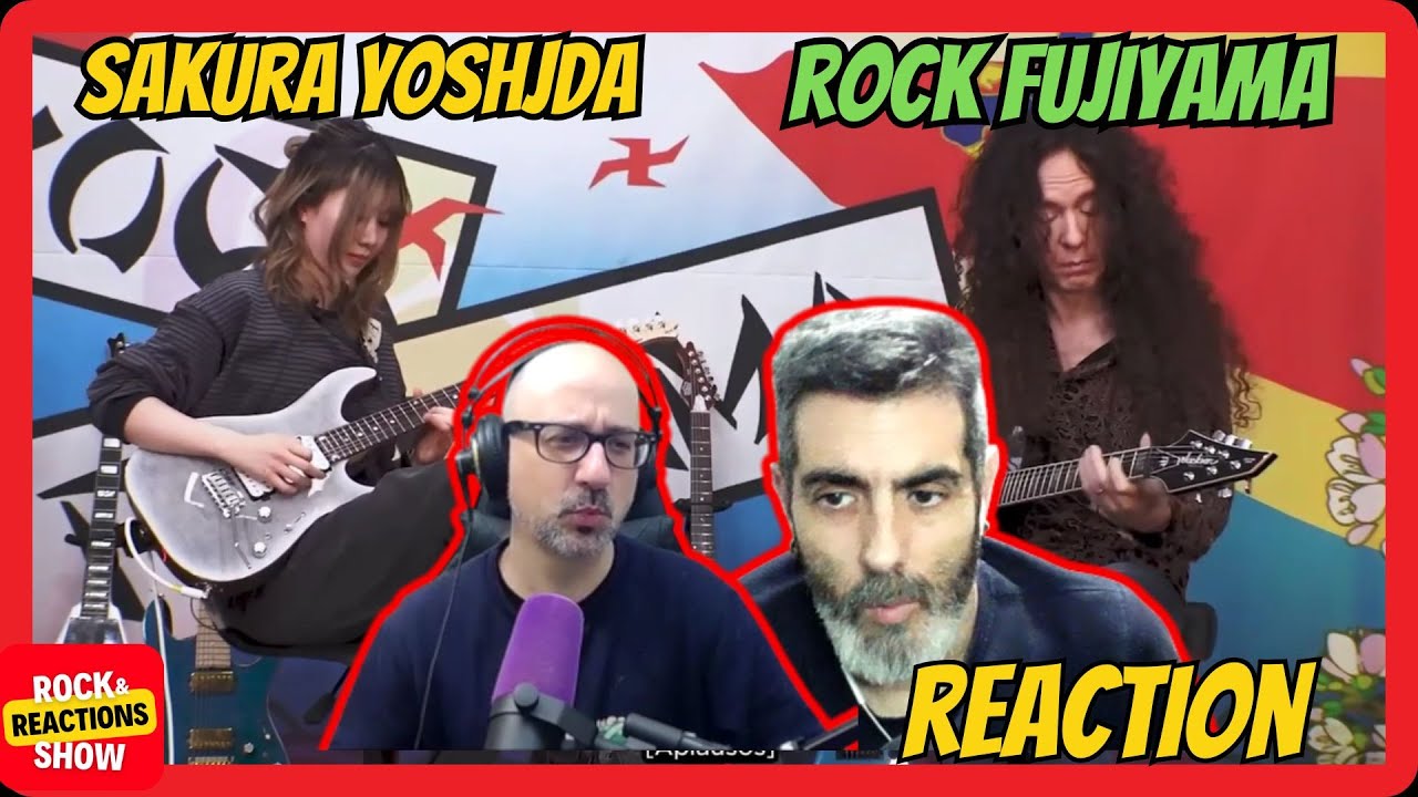 Rock Fujiyama Reaction | Sakura Yoshida & Marty Friedman SHOCK the Studio  | Rock and Reactions