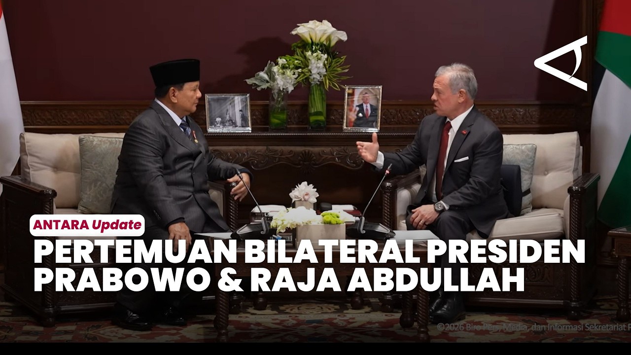 Pertemuan Bilateral Presiden Prabowo dan Raja Abdullah II