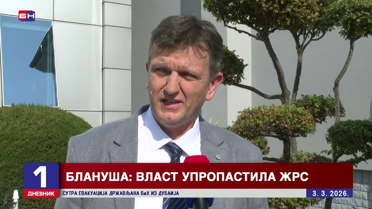 Blanuša: Vlast uništila Željeznice Republike Srpske