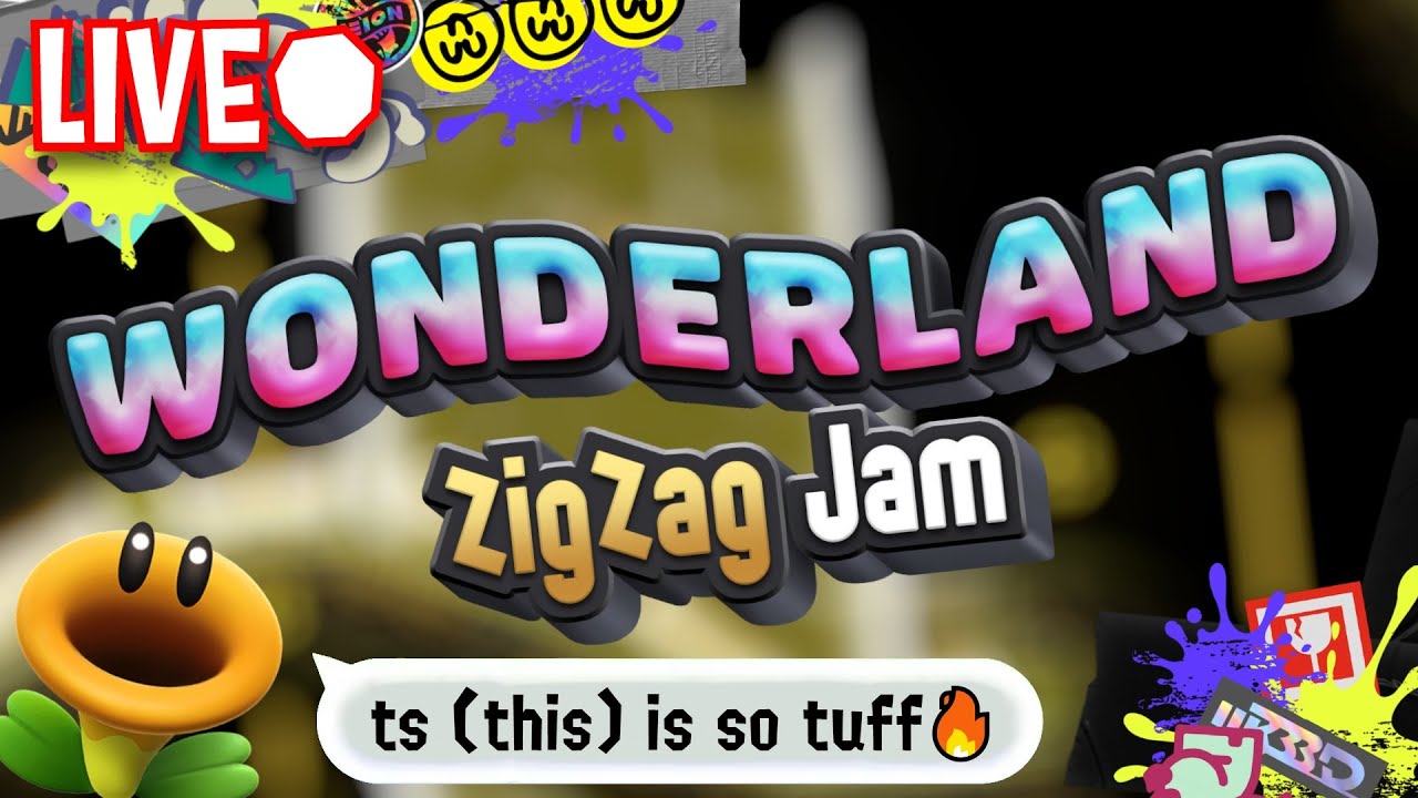 Checking out the Wonderland ZigZag Jam Levels! - Super Mario Bros. Wonder Modded