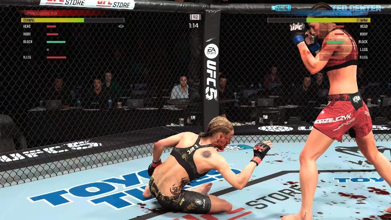 Dimytrius22/Joanna vs Shevchenko/EA SPORTS UFC 5