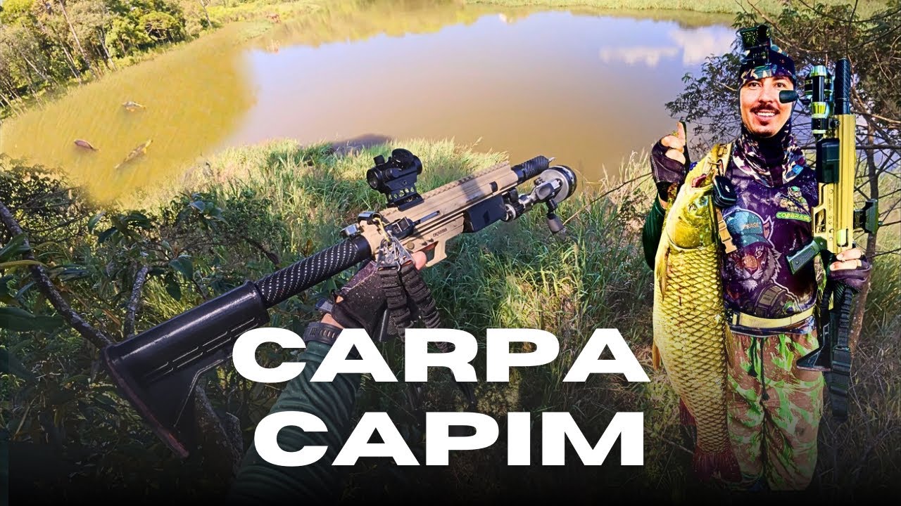 Pesca de Carpa Com Pcp Elite e Caçadora
