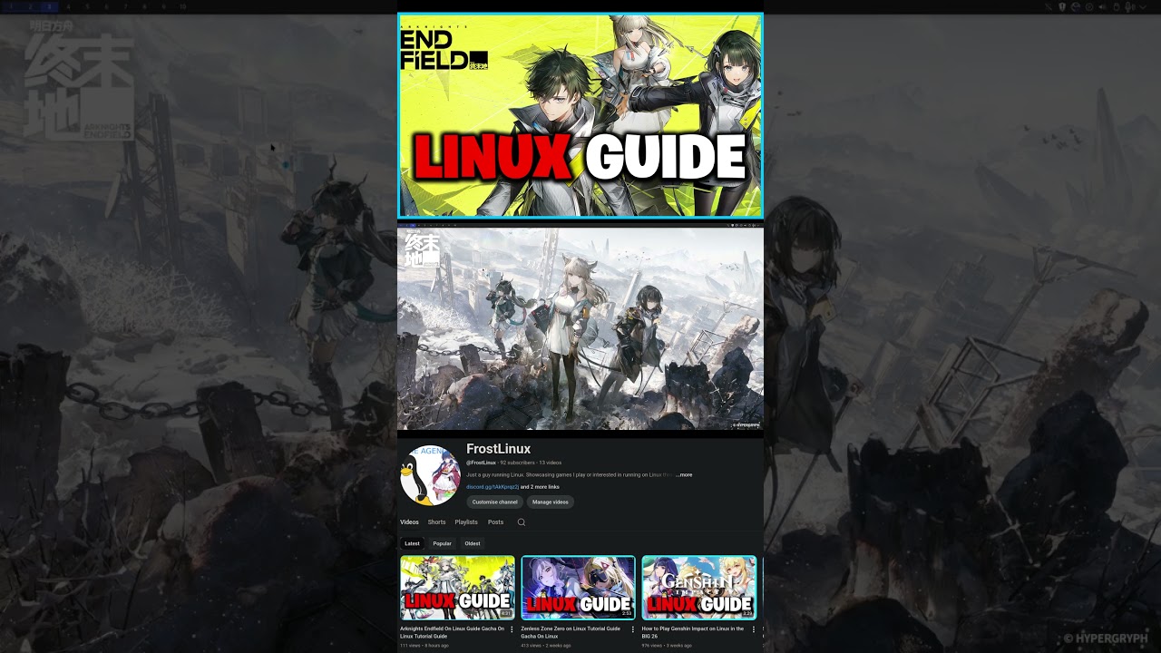 Arknights Endfield On Linux Guide #arknightsendfield #linuxgacha #linuxgaming