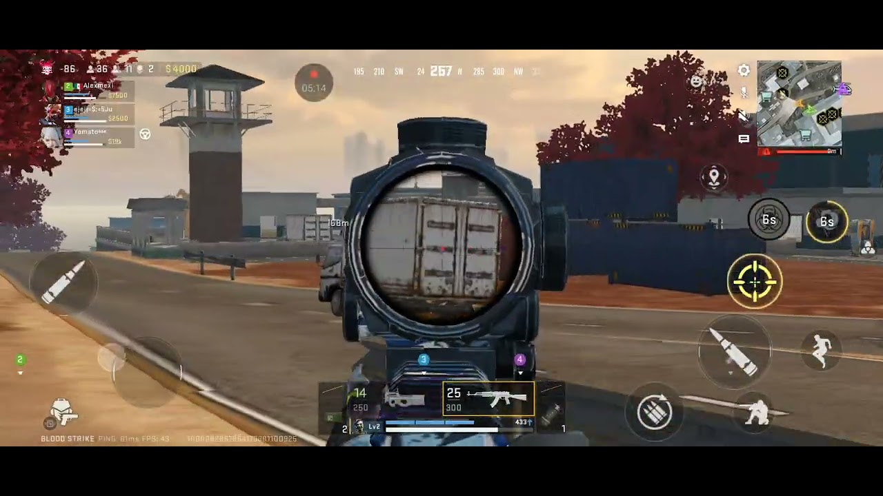 Jugando blood strike