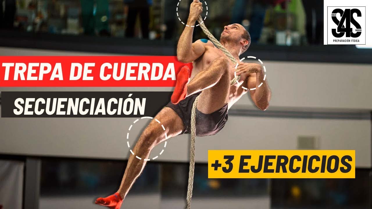 Trepa de CUERDA Bomberos: Primero esto, después lo otro. ¡Como todo en la vida! | Sweat4Success
