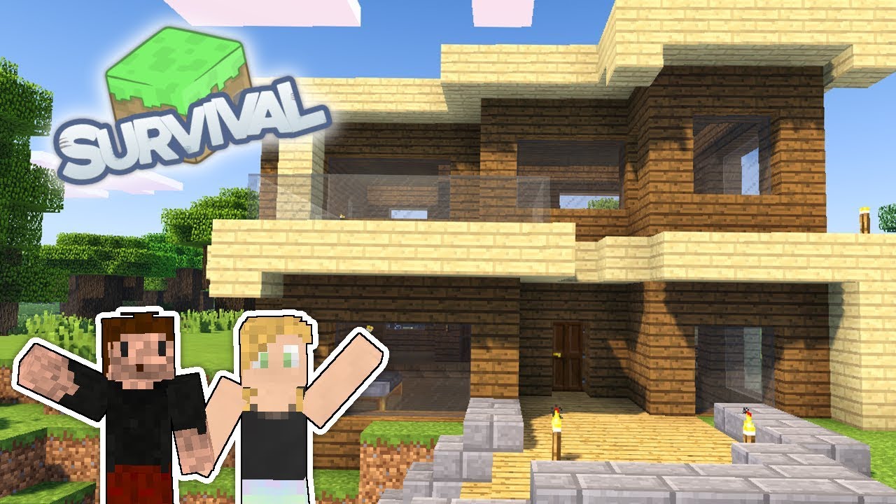 BUDOWY CIĄG DALSZY! - Minecraft Survival LIVE | AGU i ZIO