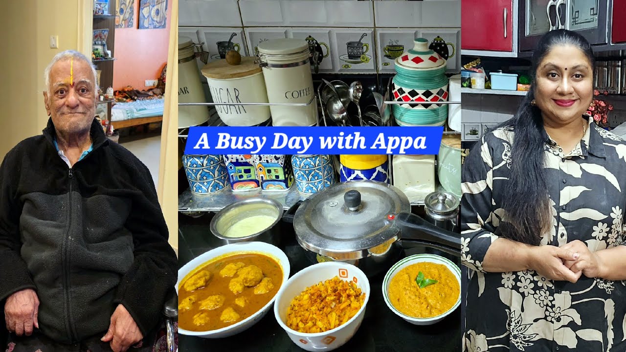 இன்றைய தளிகை 28/1/26||இன்னிக்கி appa உடன் buzy||#dailyvlog #food #tamil #lunch #love #home #cooking 