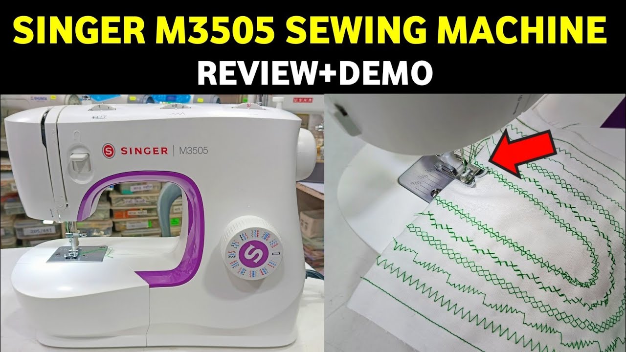 MODEL M3505 l Singer Sewing Machine l Demo in Hindi How To Use