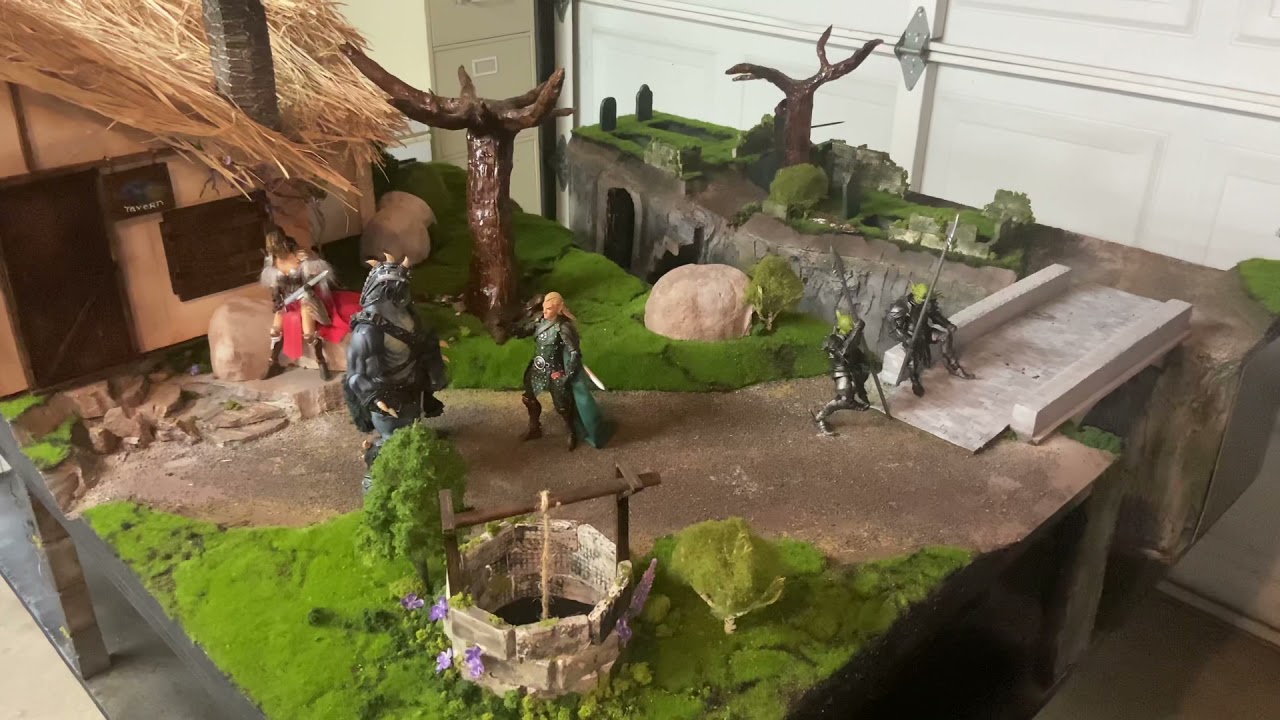 Walkthrough of my Mythic Legions diorama