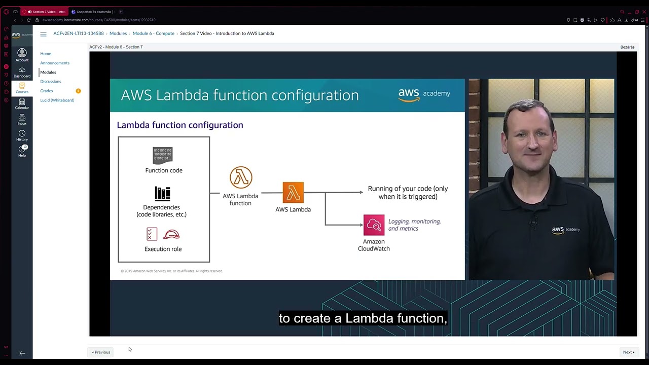 Section 7 Video   Introduction to AWS Lambda   Opera 2026 01 05 23 24 57