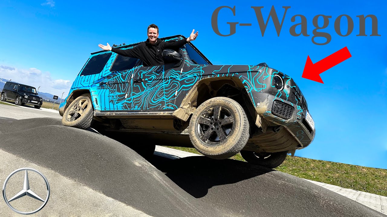 First Ride in Electric Mercedes G Wagon!