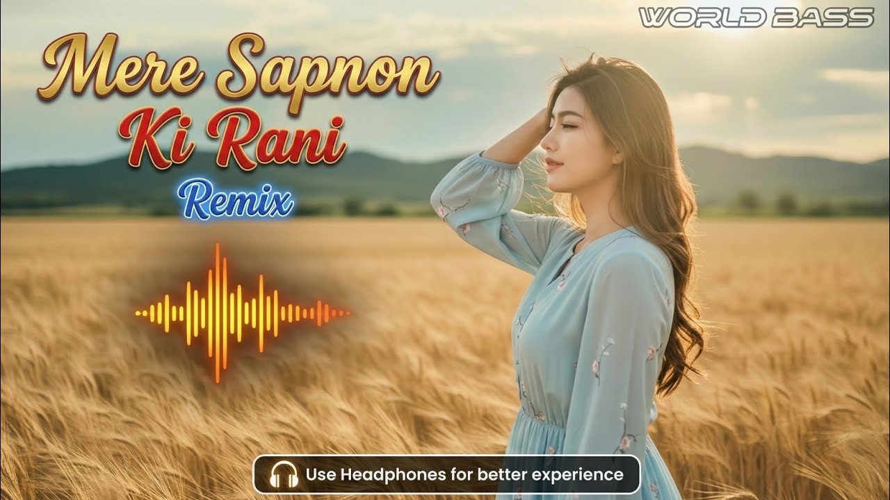 World Bass -  Mere Sapno Ki Rani ( Hindi Beat Mix ) | 90s Remix House Mix