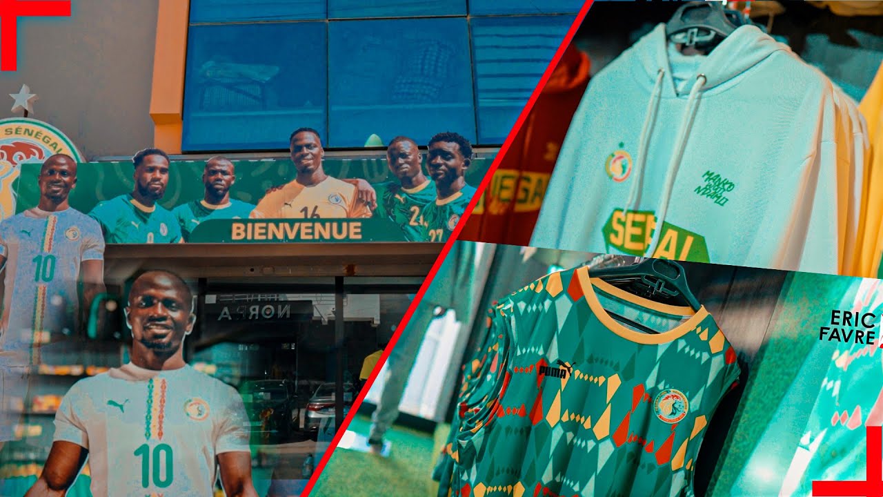 Exclusif - Découvrez la Nouvelle boutique de la Fédération sénégalaise de Foot avec des équipements