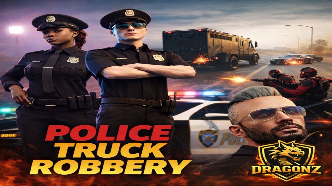 Dexter Morgan & DragonZ Code Red Vs Pd | Police Truck Robbery @Dynamo Gaming  Hydra Rp Gta 5